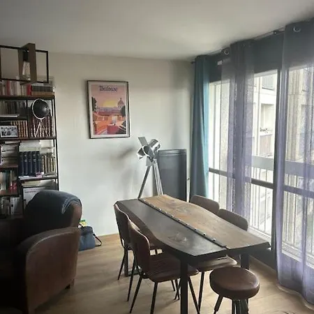 Superbe T2 Type Loft Proche Paris La Defense Arena Et 30 Min Stade De France Apartment